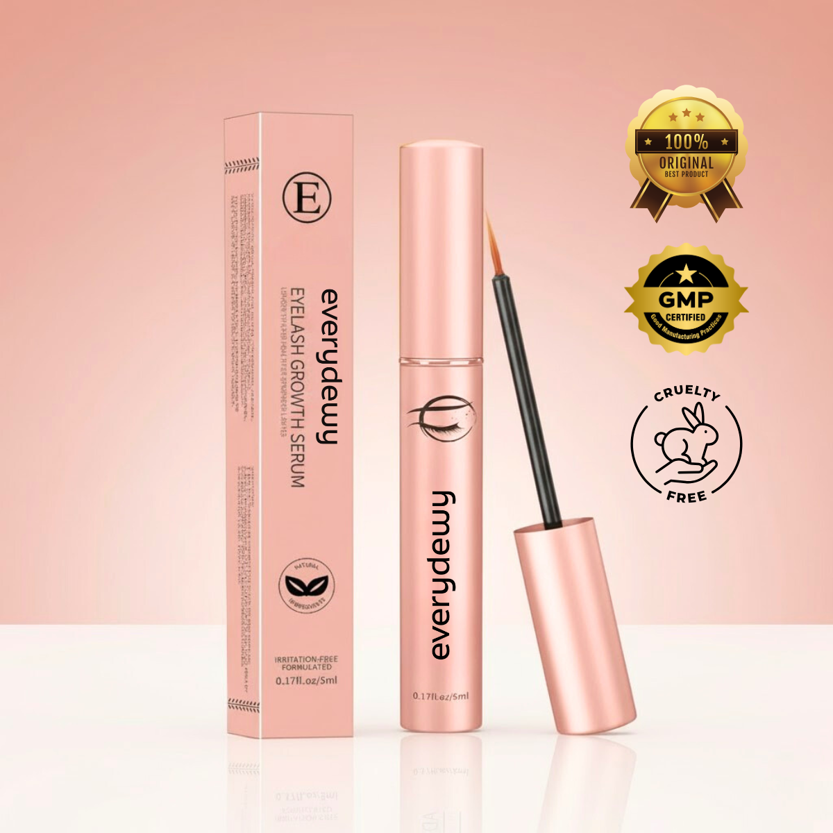 GlowBiome™️ Premium Eyelash & Eyebrow Growth Serum