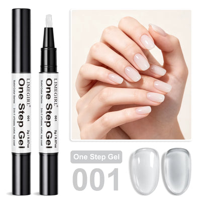 48 Colors Gel Nail Polish Pen 3In1 Gel Nail Varnish Quick-Dry Long-Lasting Graffiti Painting Brush for Outdoor Travel
